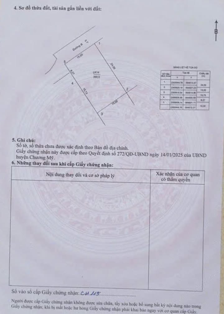 Đất tái định cư Hoàng Văn Thụ, Chương Mỹ 360m² giá chỉ 1xx triệu - Đầu tư sinh lời hấp dẫn!
