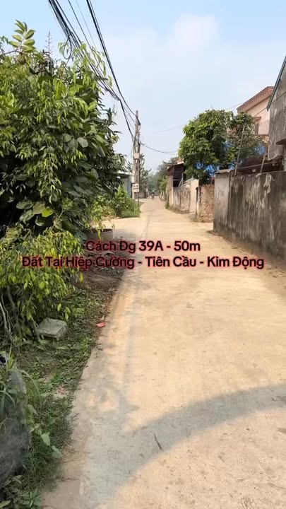 Đất nền Hiệp Cường, Kim Động 72.5m² giá 1.4 tỷ - Đầu tư lý tưởng cho tương lai!