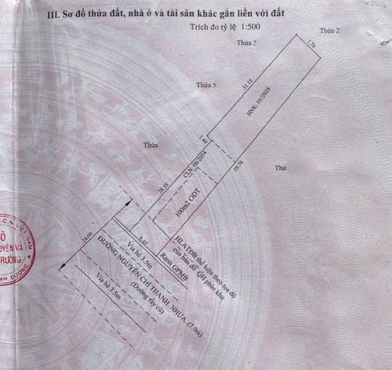 Mặt tiền kinh doanh VIP Nguyễn Chí Thanh 487m² giá 29 triệu/m² - Đầu tư sinh lời ngay!