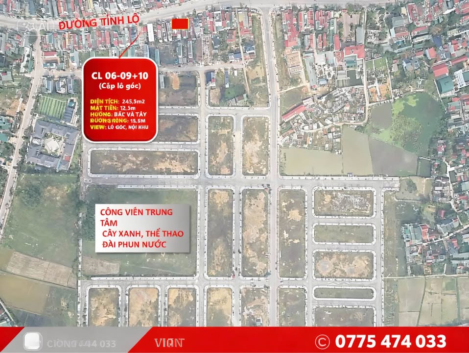 Đất nền lô góc 145,5m² Thị trấn Triệu Sơn giá nhỉnh 3 tỷ - Kinh doanh sầm uất!