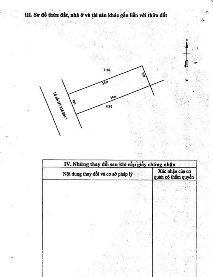Đất ở mặt tiền lộ nối 818- dh7, Thủ Thừa 316m² - Giá tốt cần bán gấp!