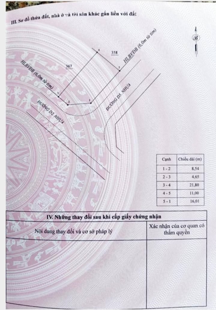Đất nền thổ cư 252m² tại Khu Đoàn Kết, Bù Đăng - Giá 600 triệu, sổ đỏ chính chủ!
