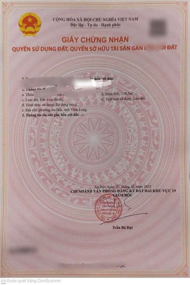 Bán nhà mặt tiền Trần Quốc Quấn, Bến Tre 139m² giá 4.6 tỷ - Cơ hội đầu tư hiếm có!