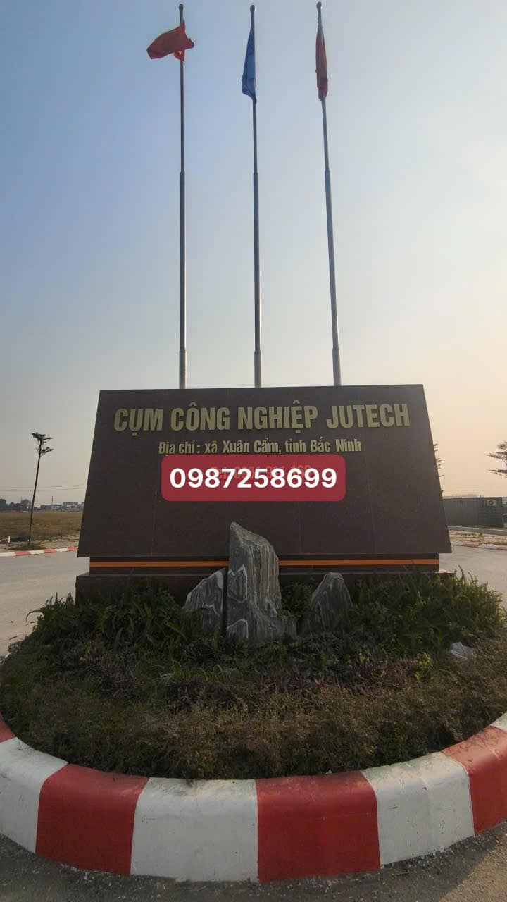 Cho thuê đất 5.000m² Cụm công nghiệp Jutech Bắc Giang - Cơ hội đầu tư hấp dẫn!