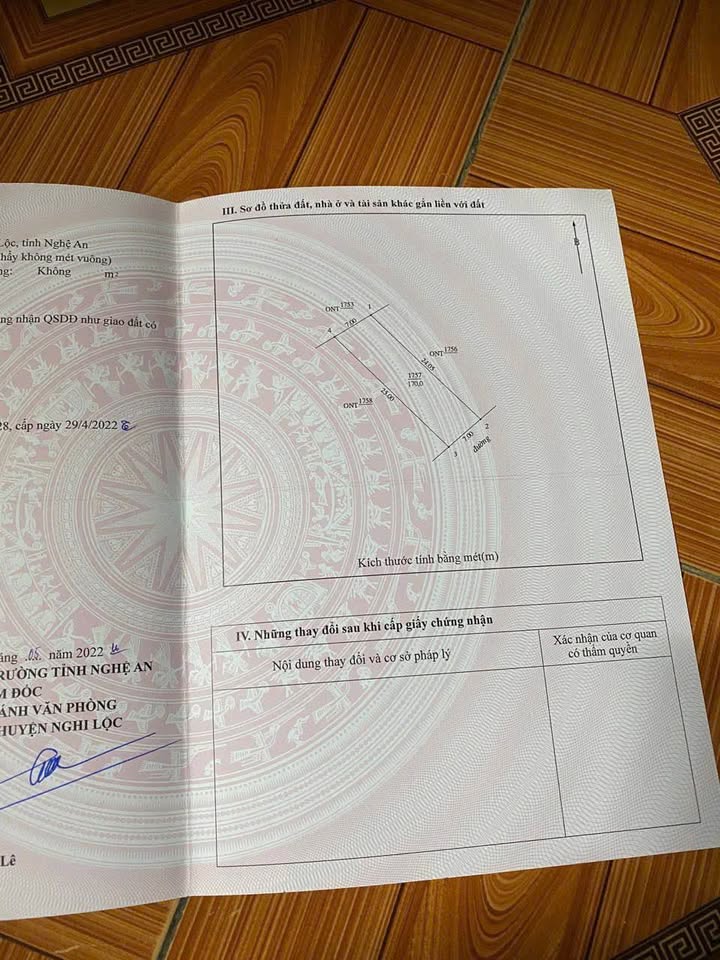 Đất Nền Nghi Thái 170m² giá 2.04 tỷ - Đường 6m thông thoáng dễ dàng di chuyển!