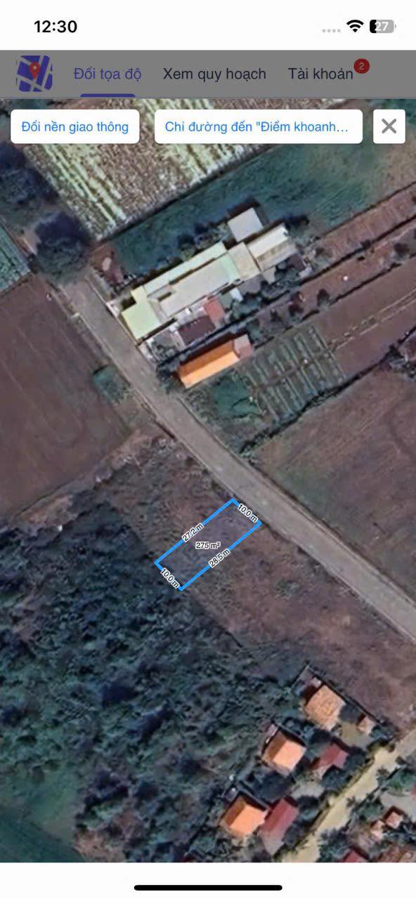 Đất nền Láng Dài 275m² giá 1 tỷ - Cơ hội đầu tư hấp dẫn!