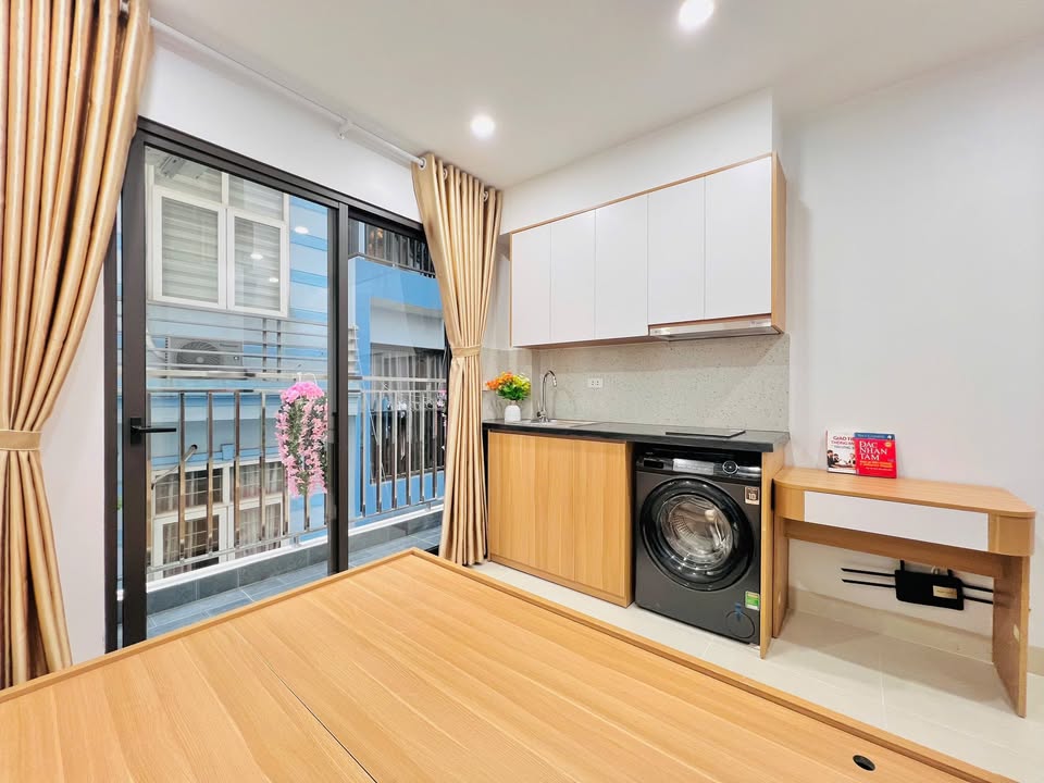 Căn hộ cho thuê Tô Vĩnh Diện, Thanh Xuân 5 triệu - Full đồ, có ban công