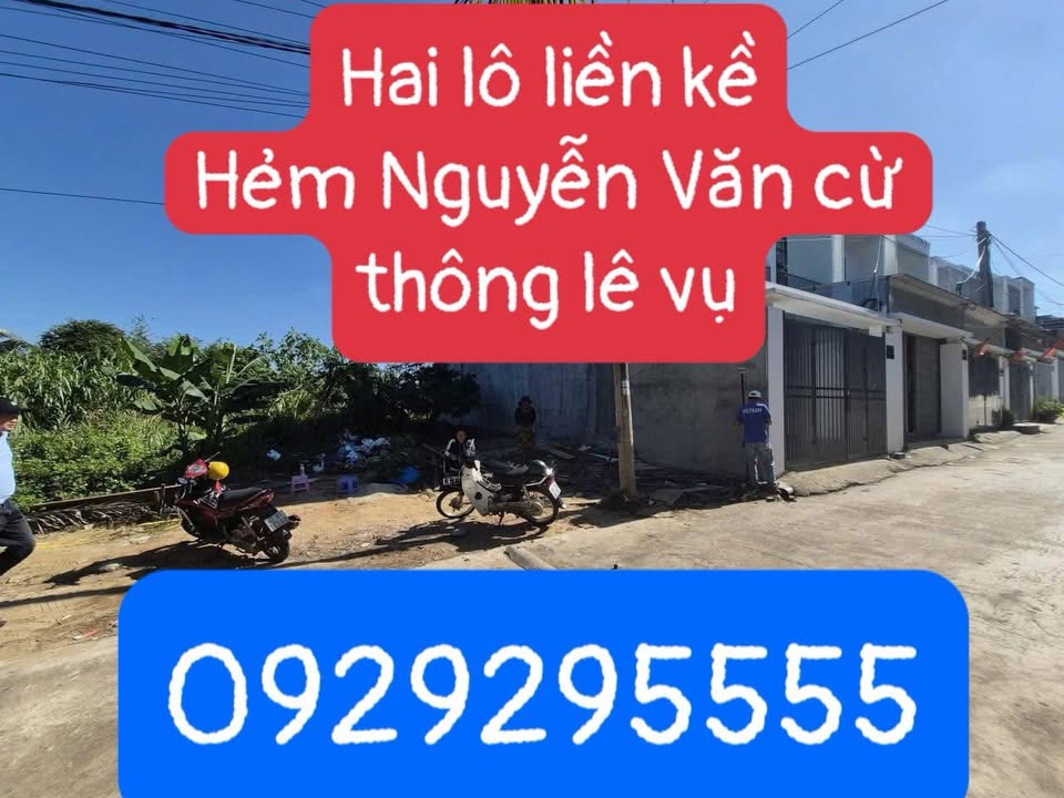 Đất liền kề hẻm Nguyễn Văn Cừ, 81m² giá 2.45 tỷ - Cơ hội đầu tư hấp dẫn!
