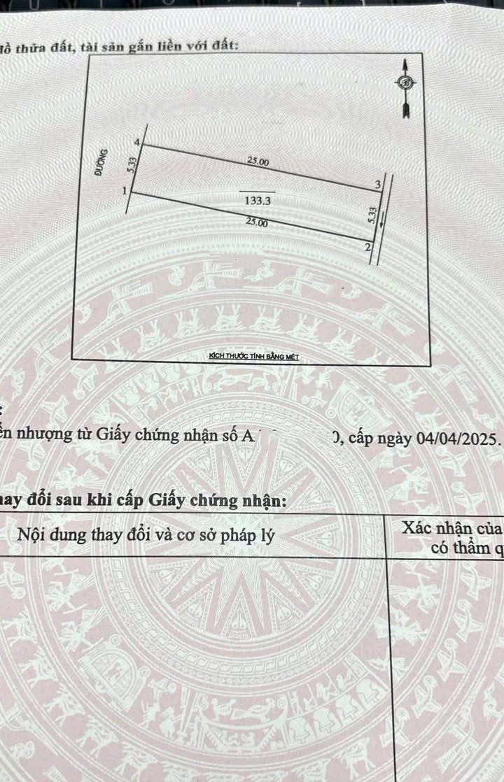 Đất nền Vinh Tân 133.3m² giá 3.x tỷ - Vị trí đắc địa gần chợ và trường học!