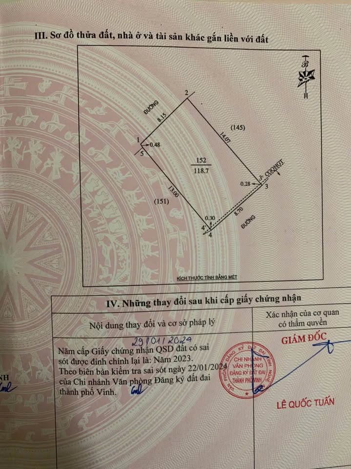 Đất mặt đường Nguyễn Tiến Tài, Hưng Bình, 118m² giá 6.65 tỷ - Tiềm năng đầu tư lớn!