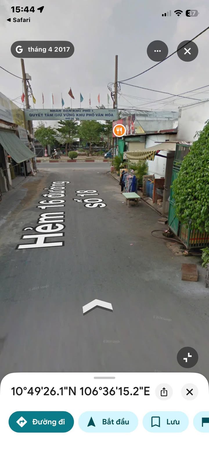 Đất nền phường Bình Hưng Hòa 68m² giá 4.2 tỷ - Đầu tư sinh lời cao!