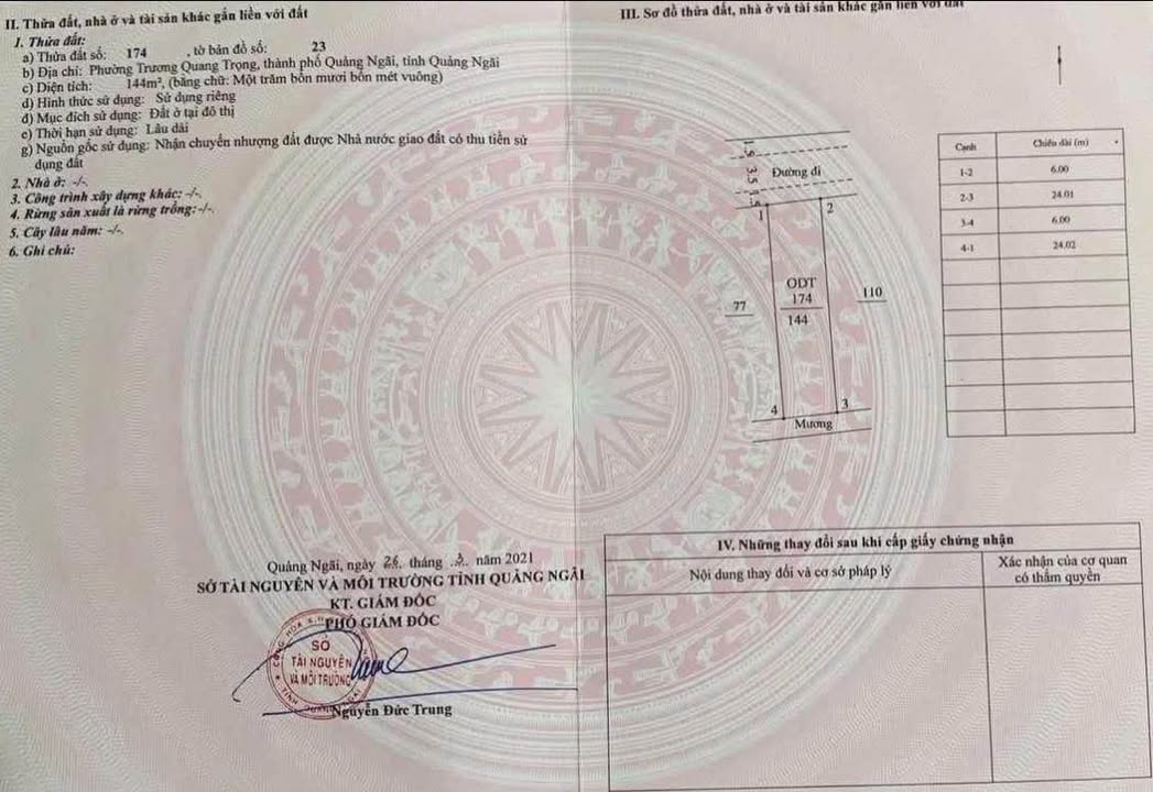 Đất nền 150m² tại Phường Trương Quang Trọng - Đường xe, khu dân cư văn minh, giá chỉ 8xx triệu!