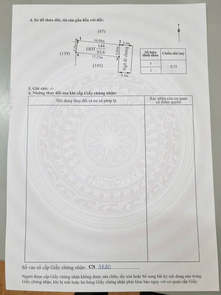 Lô đất Tư Thuỷ, Hoà Nghĩa 85,6m² giá 2.x tỷ - Đầu tư thông minh cho tương lai!