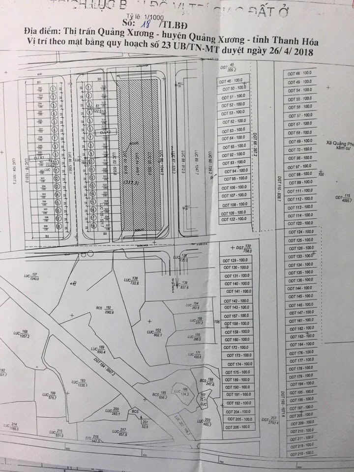 Lô đất 100m² Cây Sắn - Thị trấn Tân Phong - Giá chỉ 1 tỷ - Đầu tư sinh lời ngay!