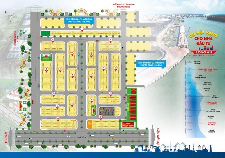 Đất nền 136,2m² KDC Phước Đông giá 1 tỷ - Cơ hội đầu tư hấp dẫn!