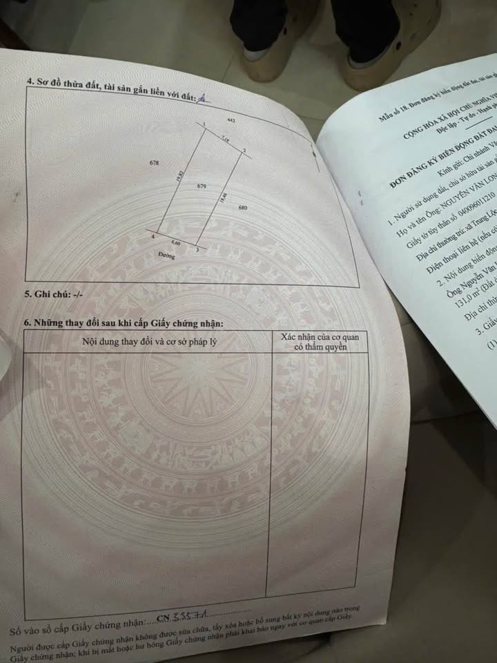 Đất Nghi Thịnh 131m² giá 1.41 tỷ - Chính chủ cần bán gấp!