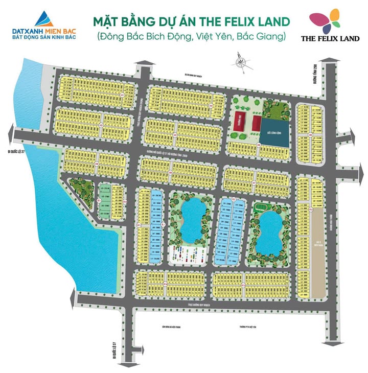 Biệt thự Townhouse Khu Đô Thị Đông Bắc Bích Động 180m² giá 6 tỷ - View hồ tuyệt đẹp!