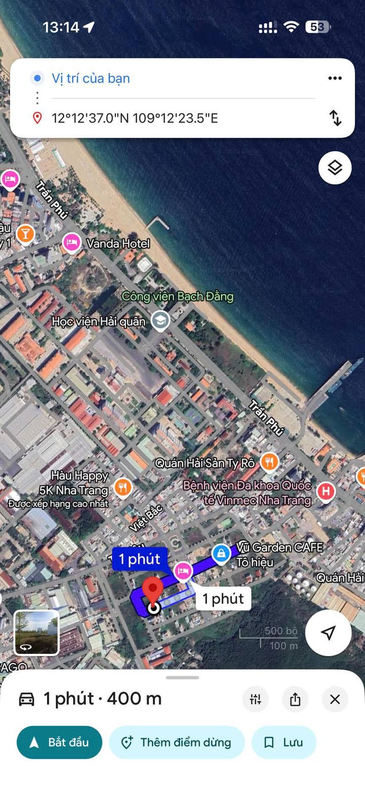 Bán đất KĐT MIPECO Nha Trang 90m² giá 8.1 tỷ - Vị trí đắc địa gần biển