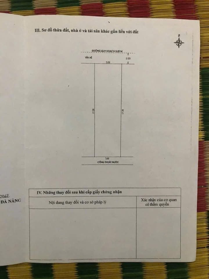 Đất nền Trần Đức Thông, Đà Nẵng 87m² giá 16 tỷ - Vị trí đắc địa gần biển