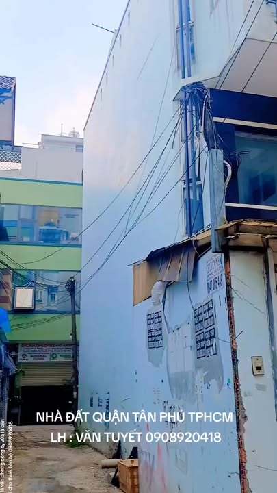 Cho thuê tòa nhà VP. CT Tân Phú 170m² giá 16 tỷ - Thu nhập 100 triệu/tháng!