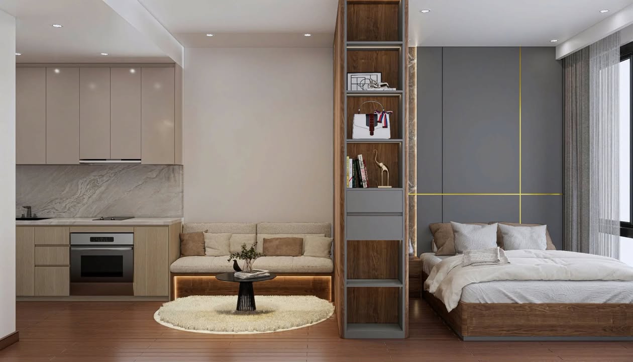 Small House cho thuê Vinhomes Smart City 50m² - View hồ cực đẹp!