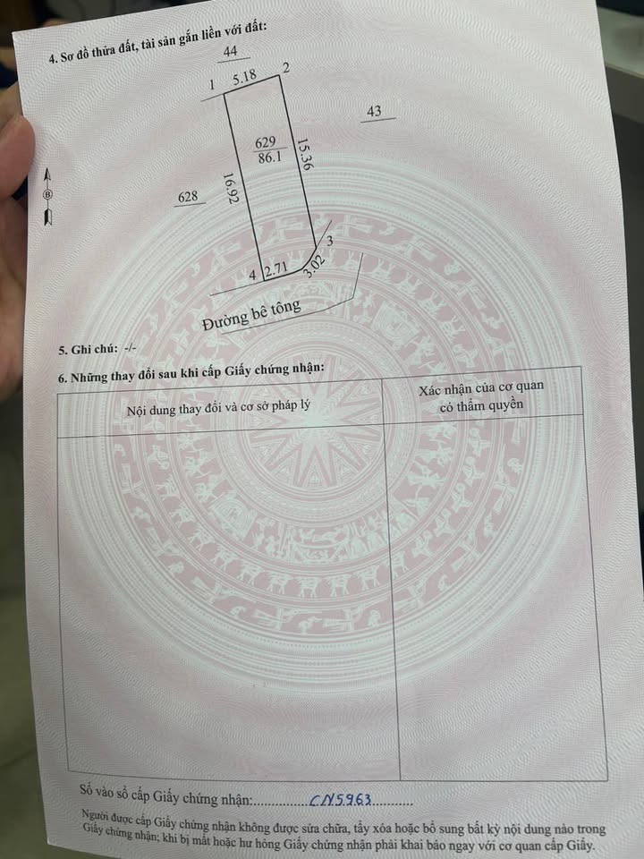 Đất thổ cư 90m² tại Thị trấn Lương Sơn - Giá 1.8 tỷ, sổ hồng chính chủ!