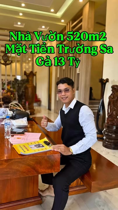 Townhouse Khu Nam Sông Trà Khúc Quảng Ngãi 520m² giá 13 tỷ - Sẵn sàng thương lượng!