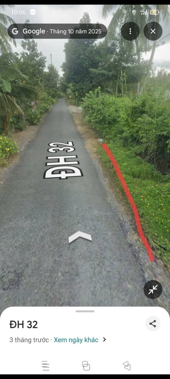 Đất nền mặt tiền đường huyện 32, Tân An Hội, Mang Thít 1000m² giá 2 tỷ - Cơ hội đầu tư tuyệt vời!