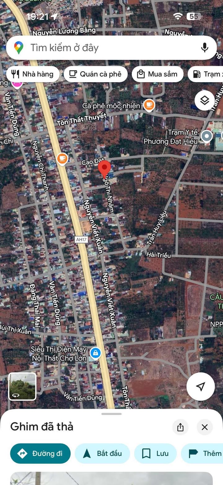 Đất nền 245m² tại Đạt Hiếu, Buôn Hồ - Giá chỉ 1.96 tỷ, hướng Đông