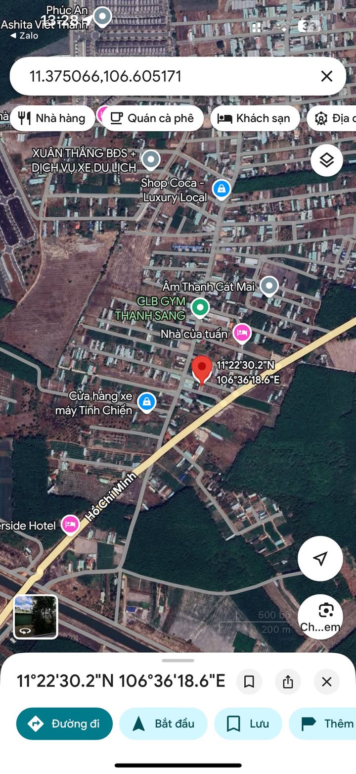 Đất nền Trừ Văn Thố, Bàu Bàng 130m² giá 785 triệu - Cơ hội đầu tư hấp dẫn!