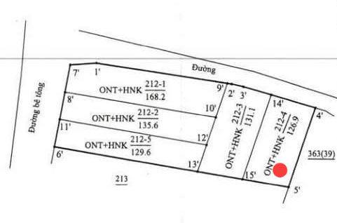 Đất nền thổ cư Phong An, Cát Trinh 126m² giá 339 triệu - Hỗ trợ ngân hàng thuận lợi!