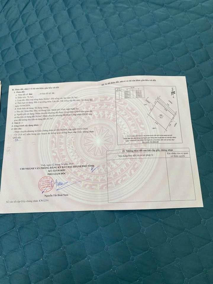 Đất Hưng Lộc 78m² giá 1.8 tỷ - Đường nhựa 8m thông thoáng!