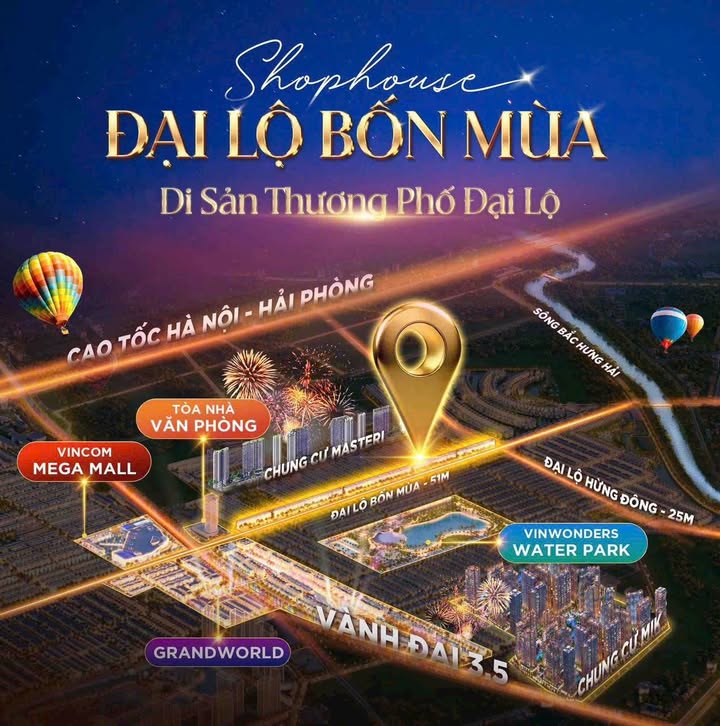 Shophouse cho thuê tại Đại lộ Hoài Đức - Giá thỏa thuận - Cơ hội đầu tư hấp dẫn!