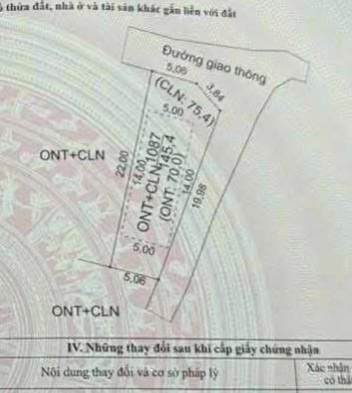 Đất nền Thôn Lãn Tranh, Xã Liên Chung 145m² giá 500 triệu - Lô góc hai mặt tiền, ô tô vào tận nơi!