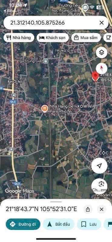 Đất nền Trung Giã, Sóc Sơn 61m² - Vị trí đắc địa, pháp lý rõ ràng!