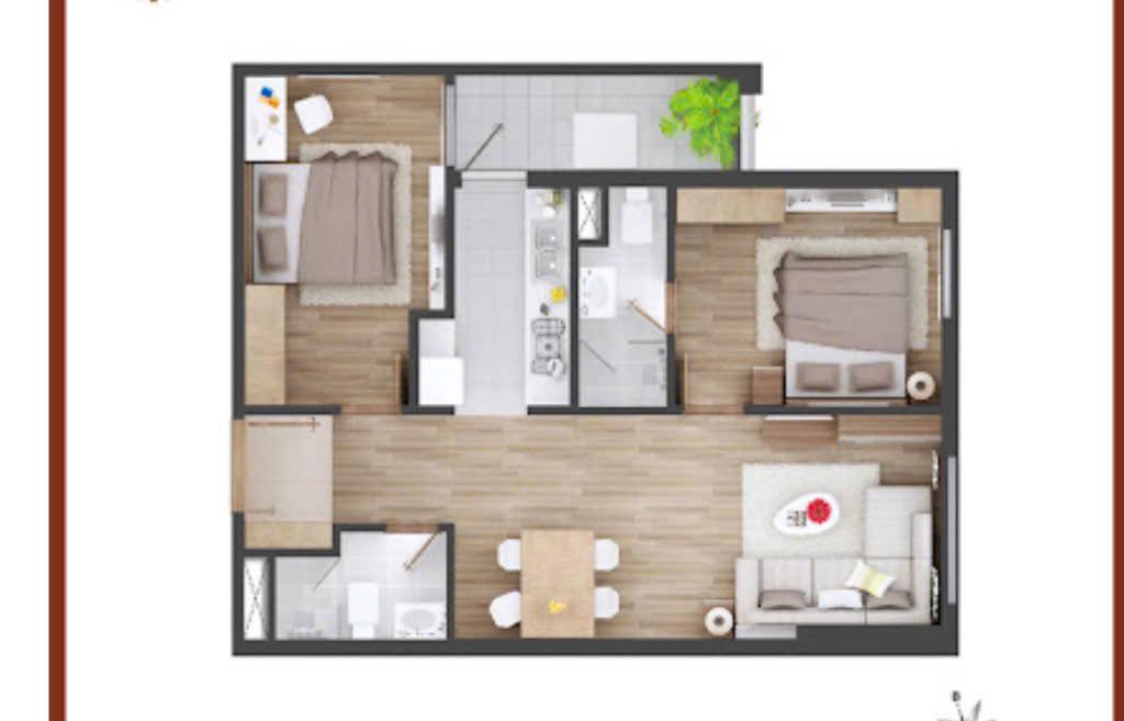 Căn hộ cho thuê Star Tower Thanh Xuân 2PN giá 11 triệu - Nội thất cơ bản, vào ở ngay!