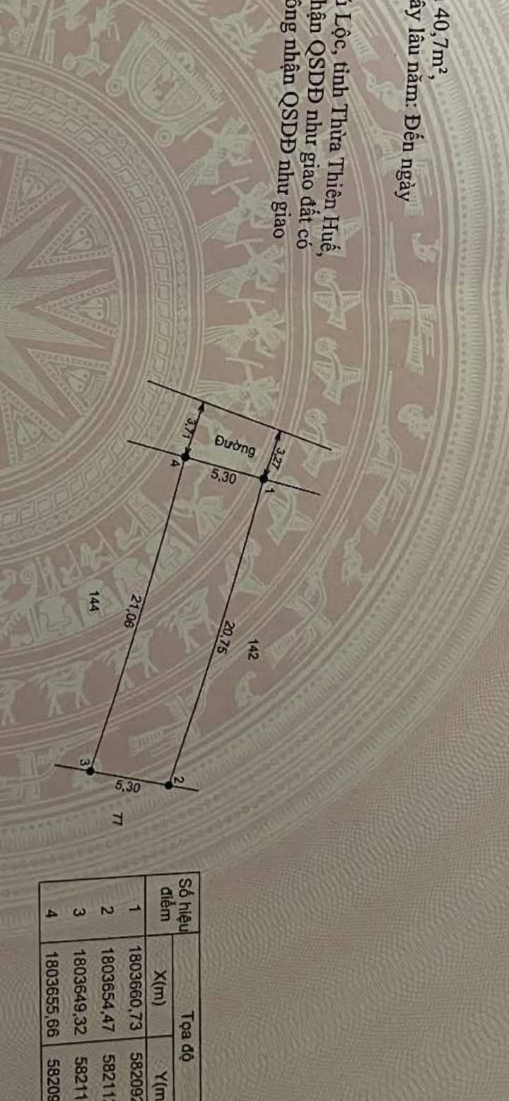 Đất nền Lương Điền Thượng, Lộc Điền, Phú Lộc 105m² chỉ 300 triệu - Đầu tư sinh lời ngay!