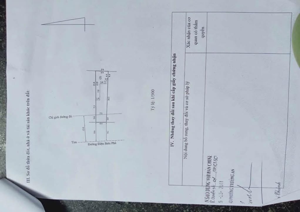 Bán Mặt tiền Điện Biên Phủ, Trường An 135m² - Đầu tư sinh lời lý tưởng!