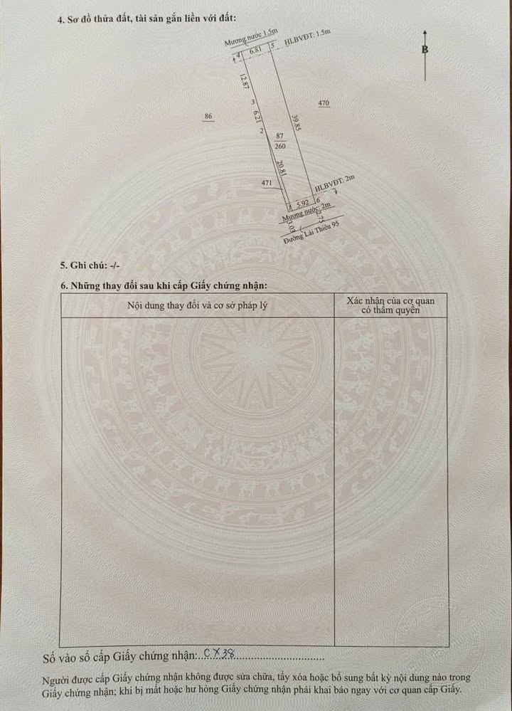 Bán gấp mặt tiền Lái Thiêu 267m² giá 5.9 tỷ - Đầu tư sinh lời ngay!