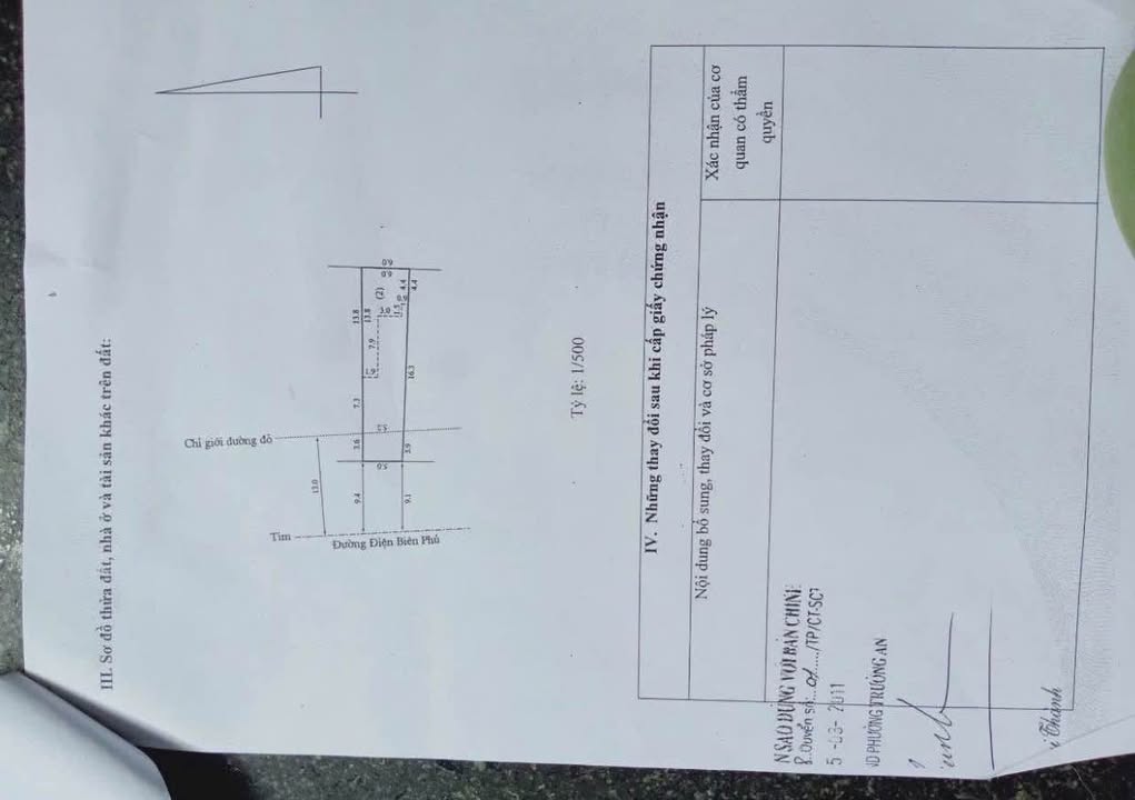 Bán Mặt tiền Điện Biên Phủ, Trường An, Quận Thuận Hóa, 135m² - Vị trí đắc địa kinh doanh!