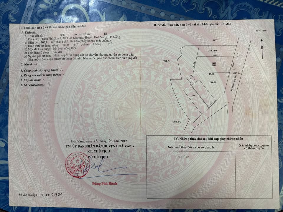 Đất xây biệt thự Phú Sơn 2, Hòa Tiến 300m² giá 3.1 tỷ - Sổ hồng đầy đủ, vị trí đẹp!