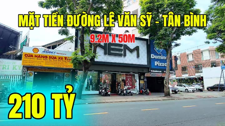 Bán FrontHouse 335Bis Lê Văn Sỹ, Tân Bình 447.6m² - Mặt tiền kinh doanh hiếm có!