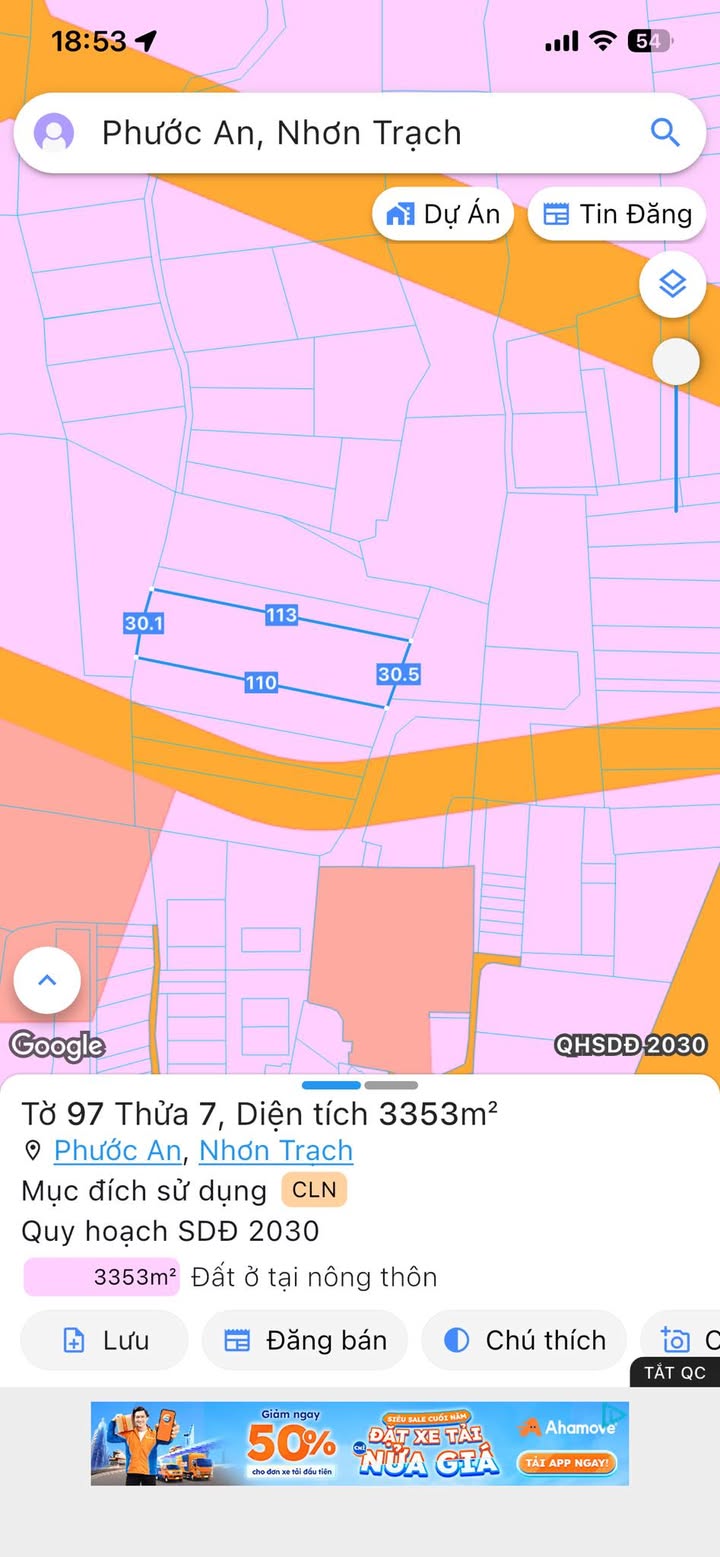 Đất nền Phước An 10.059m² giá 30 tỷ - Cơ hội đầu tư hiếm có!