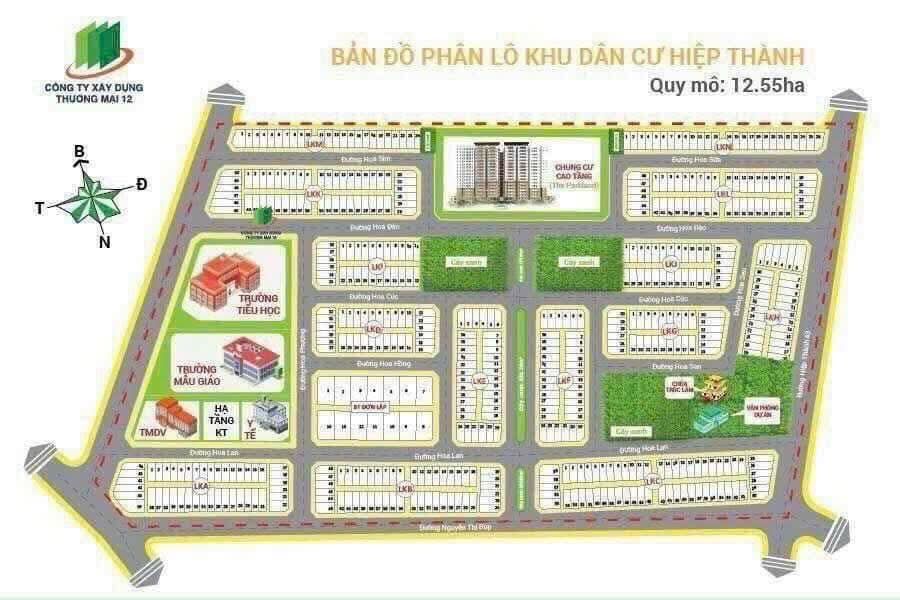 Nhà KDC Hiệp Thành City, Q12 diện tích 85m² giá 12.99 tỷ - Sổ hồng riêng, xây đẹp, tiện ích đầy đủ!