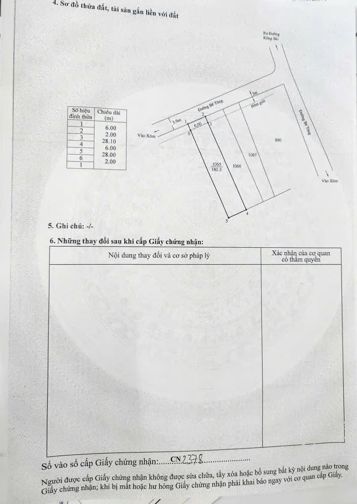 Đất nền đường Rừng Sác, Bình Khánh, Cần Giờ 180m² giá 3.95 tỷ - Đầu tư sinh lời ngay!