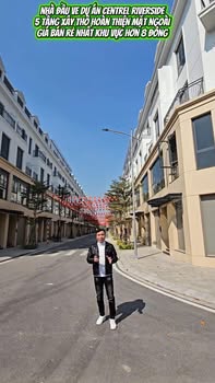 Nhà phố góc 2 mặt tiền Centrel Riverside Đông Hải 109m² giá 8 tỷ - Đầu tư sinh lời ngay!