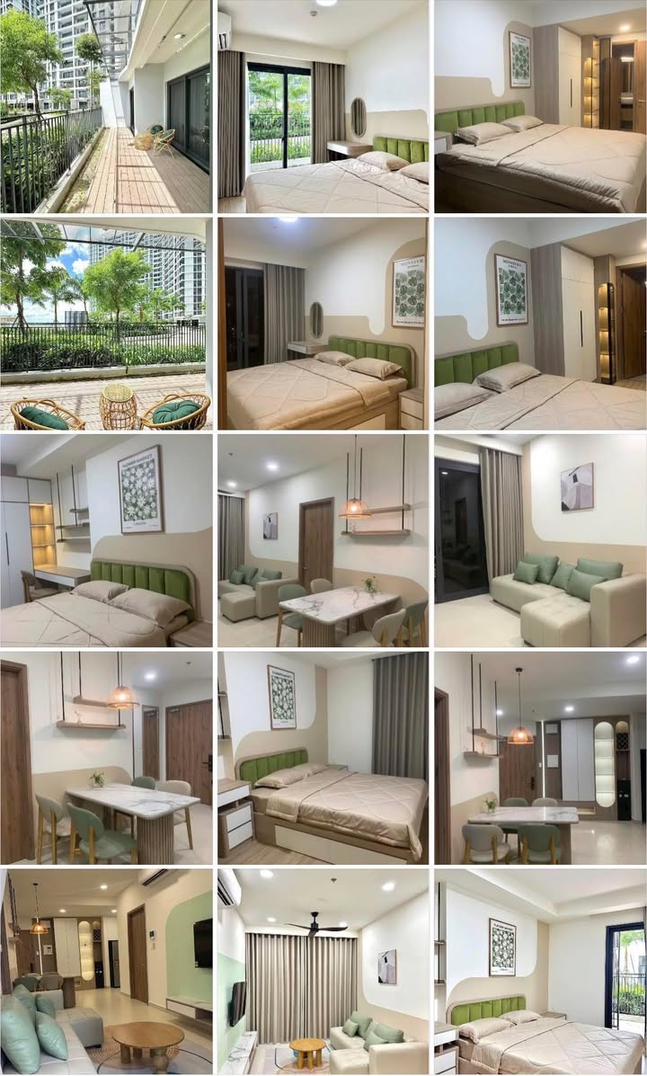 Chung cư Midori The GLORY Thủ Dầu Một 69m² giá 17 triệu - Full nội thất, tiện nghi!