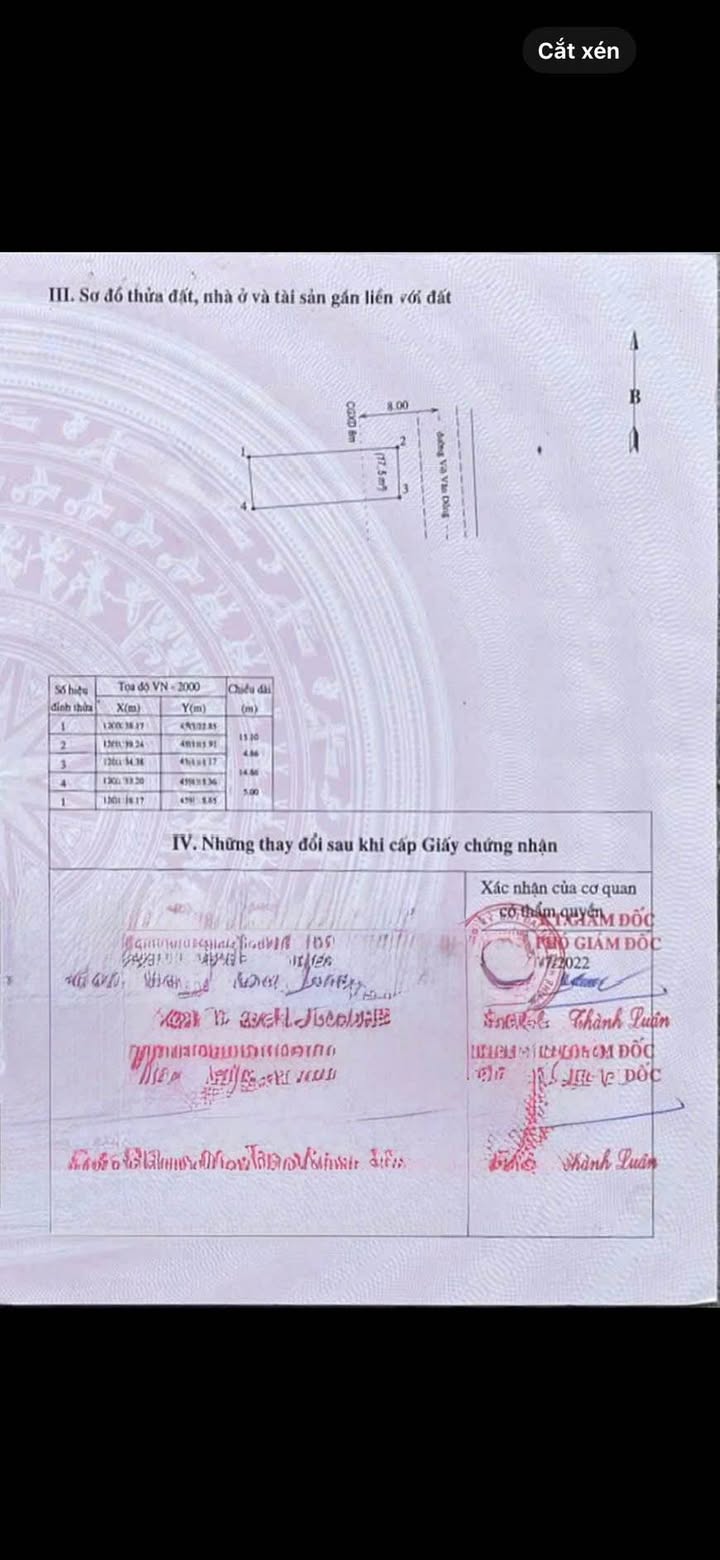 Đất mặt tiền Võ Văn Dũng, Phan Thiết 73.8m² giá 2.8 tỷ - Kinh doanh ngay!