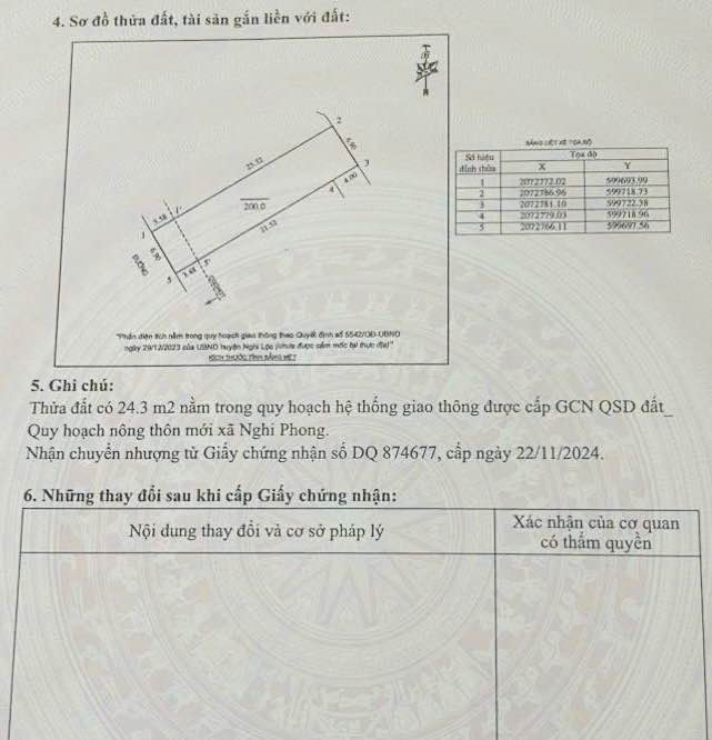Đất nền Xóm 3 - Nghi Phong 200m² giá 5.15 tỷ - Vị trí đẹp, gần trung tâm