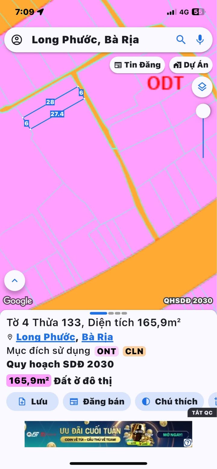 Đất nền Long Phước, Tân Thới Nhất, 168m² giá 1.45 tỷ - Sổ hồng chính chủ!